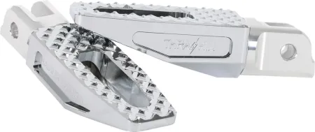 Thrashin Supply Co. P-54 Slim Rider Footpegs In Chrome For 2018-2025 M8 Softail Models (TSC-2021-3-SF)