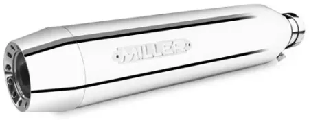 *2 Weeks Extra Transit TIME* Miller, Omaha Euro 5 Slip-on MUFFLERS. Highly Polished (IN-CHF-SP-X45.04)