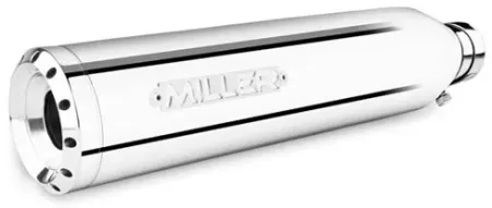 *2 Weeks Extra Transit TIME* Miller, Omaha Euro 5 Slip-on MUFFLERS. Highly Polished (IN-CHF-DH-X45.00)
