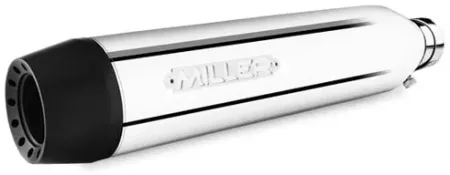 *2 Weeks Extra Transit TIME* Miller, Omaha Euro 5 Slip-on MUFFLERS. Highly Polished (IN-CHF-DH-X45.05)