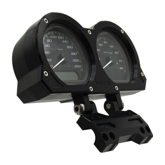 VITY'S Design, Adjustable Dual Gauge HOLDER. Black (ARM767599)