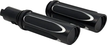 Arlen Ness Deep Cut Comfort Grips In Black For Harley Davidson 2025 Softail, 2023-2025 Road Glide & Street Glide Models (500-069)