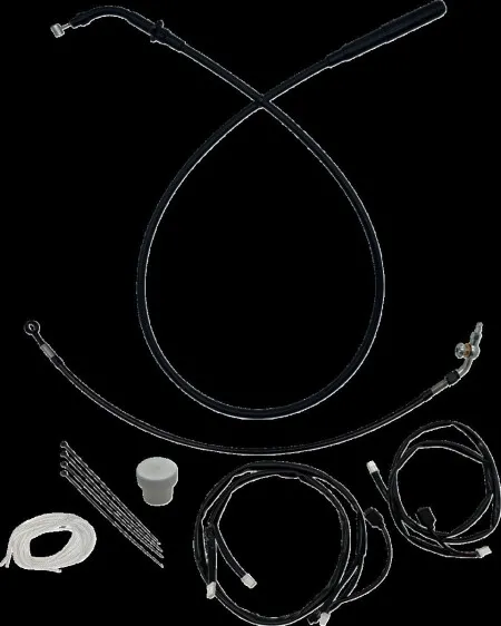 Fat Baggers Ez Install KT  H-bar Plus 6 FLTR, Fltrse Black (149916-B)