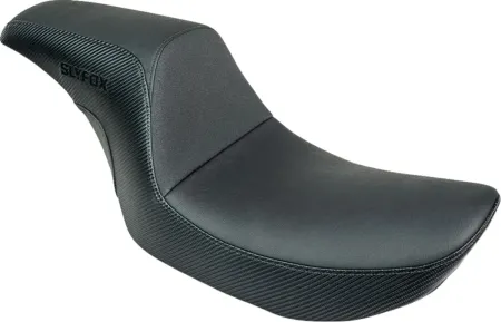 Slyfox Seat - Black Logo - Smooth Vinyl - FXR (SLYFOX4681A)