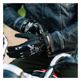 BY City Second Skin Gloves Tattoo Black (ARM895499)