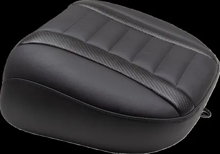 Mustang Deluxe Touring Passenger Seat In Black For Harley Davidson 2023-2025 Touring FLHX Street Glide & FLTR Road Glide Models (88402)