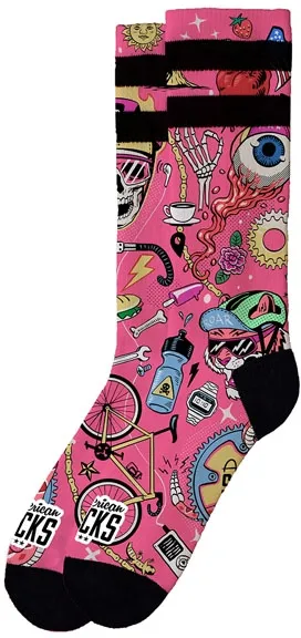 American Socks Cycling Beast Signature Socks (AS359-S/M)