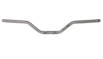 Thrashin Supply Co. Mid Bend 1 Inch Dia. Handlebars In Stainless Steel For 1982-2024 Harley Davidson (TSC-2712-0)