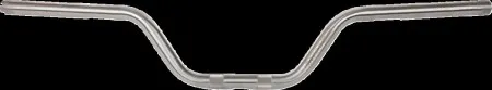 Thrashin Supply Co. High Bend 1 Inch Dia. Handlebars In Stainless Steel For 1982-2024 Harley Davidson (TSC-2713-0)