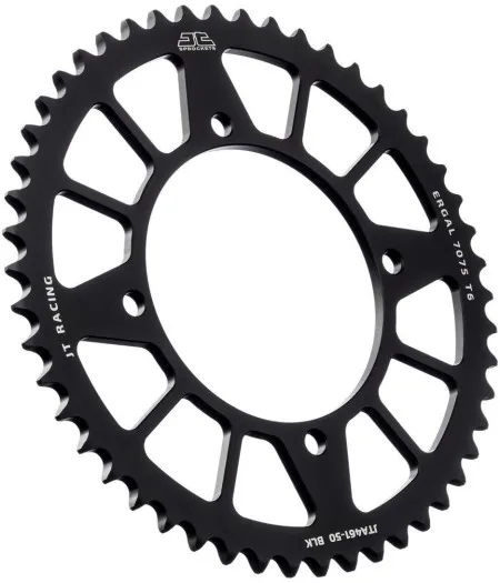 JT Sprockets Aluminum Rear Sprockets (JTA461.50BLK)