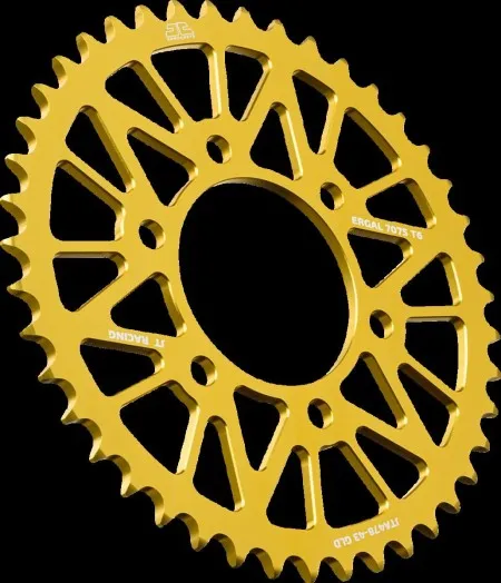 JT Sprockets Aluminum Rear Sprockets (JTA478.43GLD)