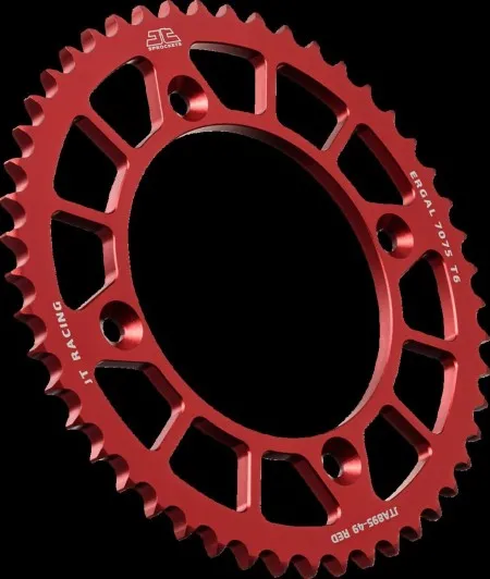 JT Sprockets Aluminum Rear Sprockets (JTA895.49RED)
