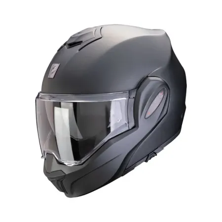 Scorpion Exo-Tech Evo Pro Helmet In Pearl Black Matt - Size M (119-100-285-04)