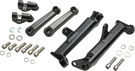 Ciro Frame Mounted Adjustable Highway Peg Mount In Black (60121)