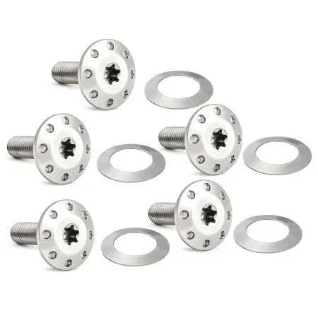 Arlen Ness Titanium Brake Rotor Bolt Kit In Polished For 2024-2026 Touring Models (300-905)