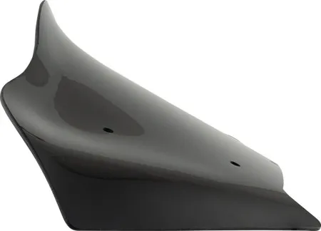 Klock Werks Flare Windshield 8 inch In Black For 2023-2025 CVO Street Glide & 2024-2025 Street Glide Models (KWW-01-0707-B)