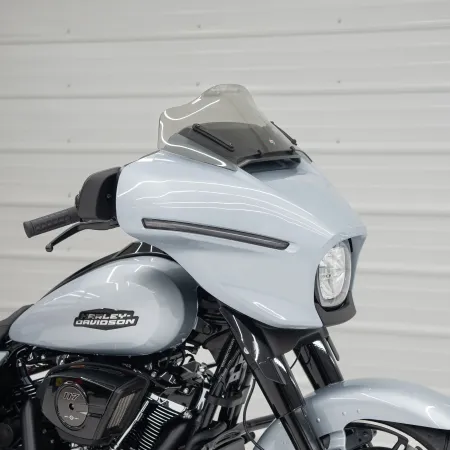Klock Werks Flare Windshield 8 inch In Tint For 2023-2025 CVO Street Glide & 2024-2025 Street Glide Models (KWW-01-0707-T)