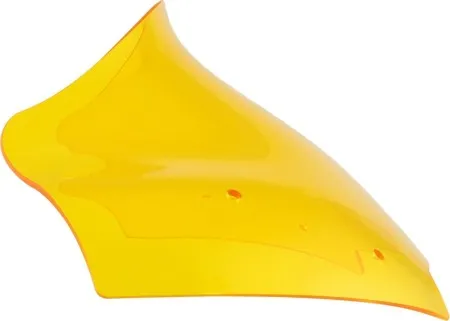 Klock Werks Flare Windshield 10 inch In Yellow For 2023-2025 CVO Road Glide & 2024-2025 Road Glide Models (KWW-01-0717)