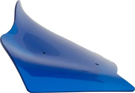 Klock Werks Flare Windshield 8 inch In Blue For 2023-2025 CVO Street Glide & 2024-2025 Street Glide Models (KWW-01-0732)
