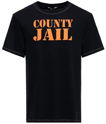 King Kerosin County Jail T-shirt Black (ARM573007)