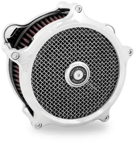 Performance Machine Max HP Series Air Cleaner In Chrome Finish For 2024 Road Glide, Street Glide & 2023 CVO Touring Models (0206-2165-CH)