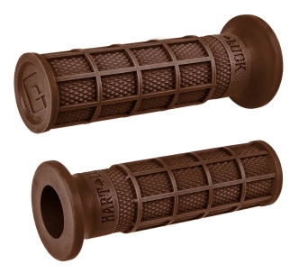 ODI Hart-Luck Signature Full Waffle Grips In Brown For 1 Inch Handlebars (V02FWBN)