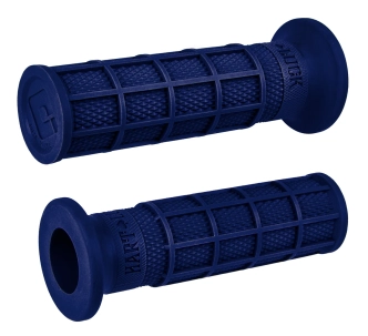 ODI Hart-Luck Signature Full Waffle Grips In Blue For 1 Inch Handlebars (V02FWDU)