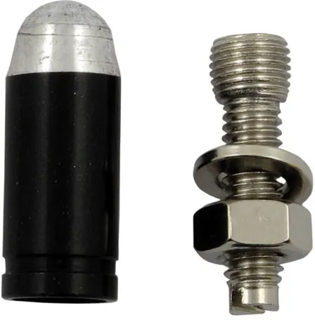 Trik Topz License Plate Mounts Bullet Black (BTB-BK-2PK)