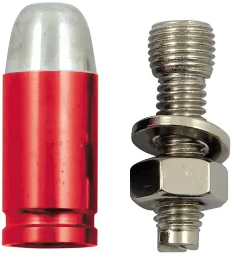 Trik Topz License Plate Mounts Bullet Red (BTB-RD-2PK)