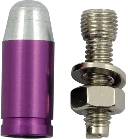 Trik Topz License Plate Mounts Bullet Purple (BTB-PP-2PK)