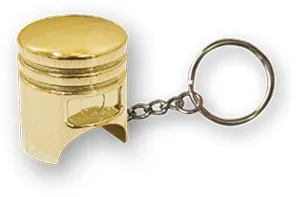 Triktopz Piston Key Chain Gold (K3063)