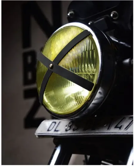 Trip Machine, Headlight X. Black (HXBL-1)