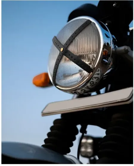 Trip Machine, Headlight X. Black Perforated (HXBL-2)