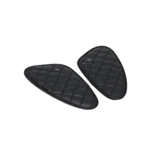 Trip Machine, Diamond Leather Gas Tank Pad SET. Black (ARM266599)