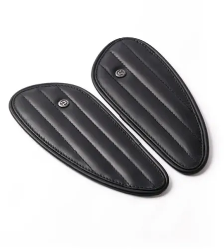 Trip Machine, Mini Classic Leather Tank PADS. Black (PADLCSBL-2)