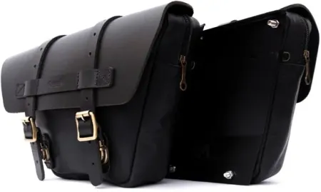 Trip Machine, Wingman Side Panel Bag SET. Black (WSBL)