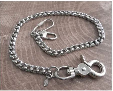 Amigaz Small Laser Leash Wallet Chain 16