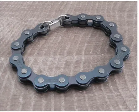 Amigaz Black Bike Chain Bracelet 8