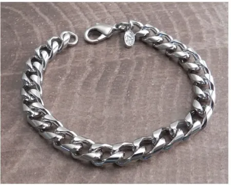 Amigaz Small Laser Leash Chain Bracelet 7,5
