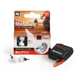 Alpine Motosafe Tour Earplugs With Mini Grip (ARM474775)