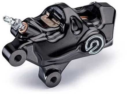 Brembo, 484 Custom Bolt-on CALIPER. Right FRONT. Black (44281481)