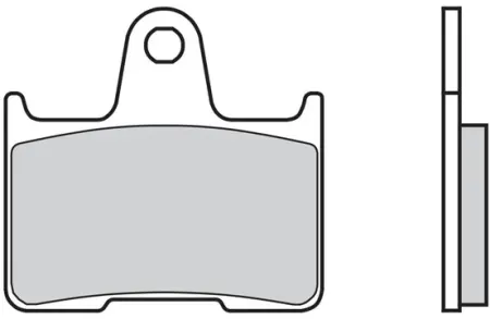 Brembo, Brake Pad SET. ORGANIC. Rear (09007KA2107)