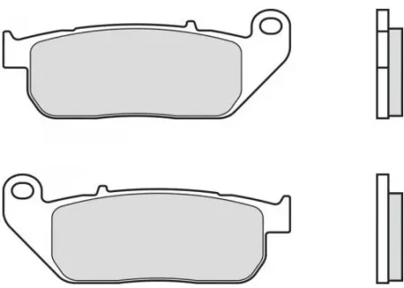 Brembo, Brake Pad SET. SINTERED. Front (09007HD13SA)