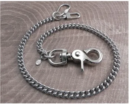 Amigaz Wallet Chain Smooth Leash 7MM Stainless Steel (NC112-SS)