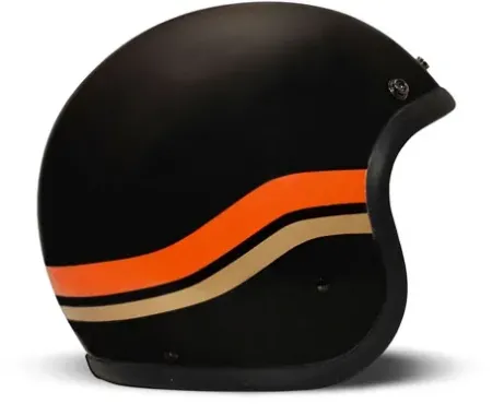 *10 Working Days Extra Transit TIME* DMD Retro Helmet Matt Black Sunset (1JTS31000SU01)