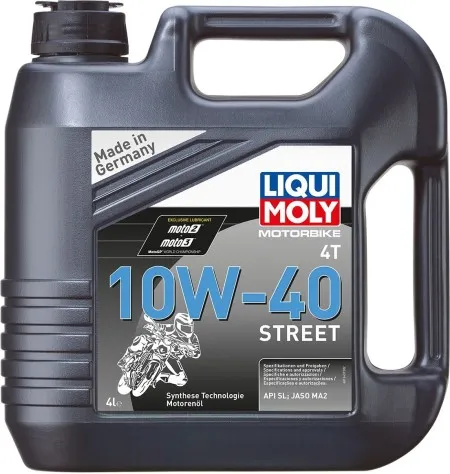 Liqui Moly 4T 10W-40 Street Engine Oil (1243)