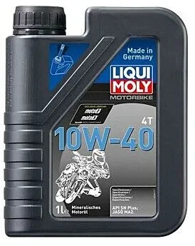 Liqui Moly 4T 10W-40 Basic Street Engine Oil (3044)