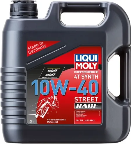 Liqui Moly 4T 10W-40 Street Engine Oil (20754)
