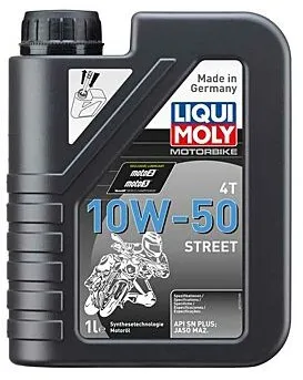 Liqui Moly 4T 10W-50 Street Engine Oil (21725)