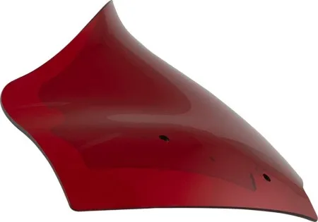 Klock Werks Flare Windshield 10 inch In Red For 2023-2025 CVO Road Glide & 2024-2025 Road Glide Models (KWW-01-0715)